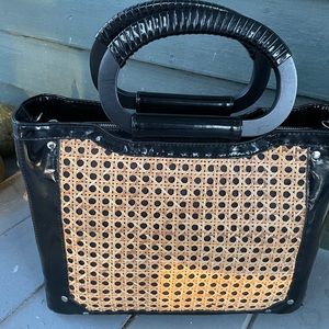 White House Black Market Black Purse